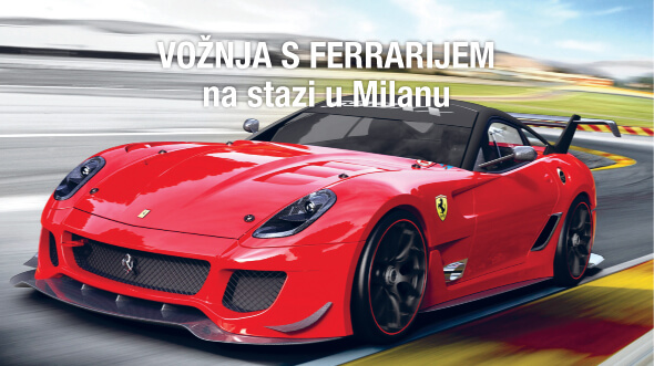vožnja Ferrari