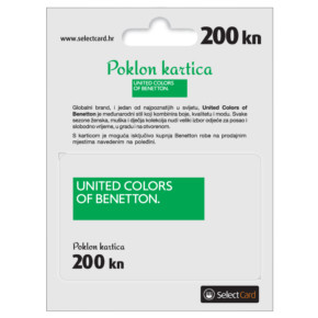 Poklon kartica Benetton Aria-200kn