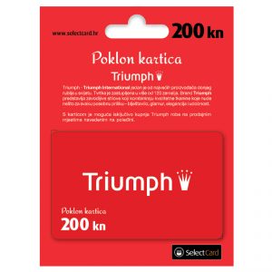 Poklon kartica Triumph 200kn