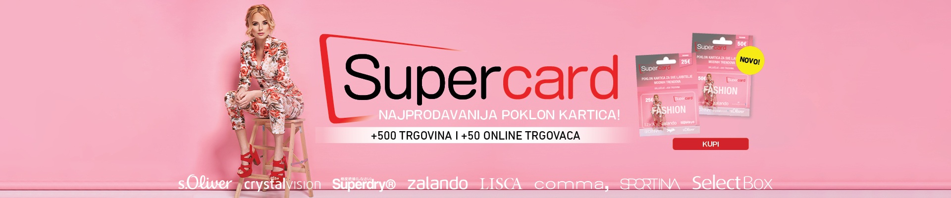 supercard poklon kartica fashion