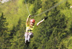 Zipline za cijelu obitelj u parku Aktivni Planet - Bovec