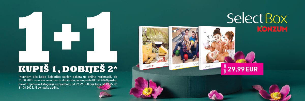 Konzum akcija 1 + 1