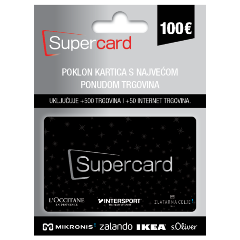SuperCard Silver (100€)