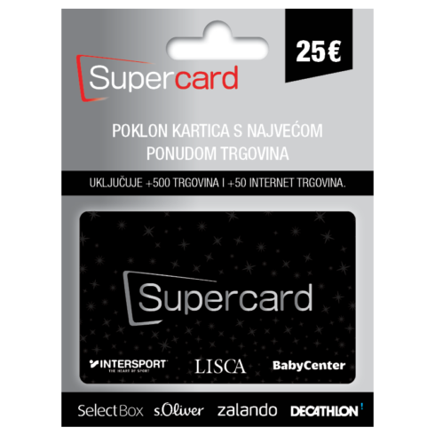 SuperCard Silver (25€)