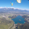 Tandemski let iznad Bledskog jezera